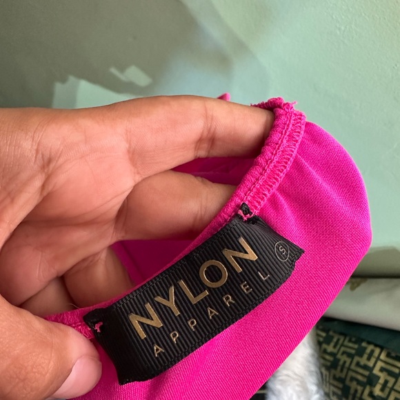 Pink Ruffled Women's Top - Picture 3 of 3